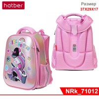 Рюкзак Hatber ERGONOMIC Classic -Girl power- 37Х29Х17 см EVA материал светоотраж. 2 отделения 2 карм