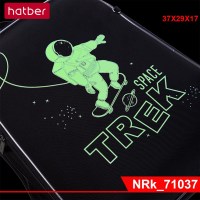 Рюкзак Hatber ERGONOMIC Classic-Space Trek- 37Х29Х17 см Светится в темноте EVA материал светоотраж.