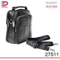 Сумочка через плечо ZNIXS  вертикальная, маленькая, цвет черный