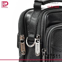 Сумочка через плечо ZNIXS  вертикальная, маленькая, цвет черный