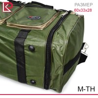 Сумка спортивная TRAVEL Нейлон (нейлон, два кармана, 10 молния, раздвижка)