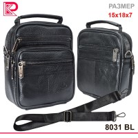 Сумочка ч/плечо ZINIMSK вертик, цвет черный