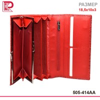 Кошелёк SOMUCH классик, монет внутри, на магните, кружевные мотивы, цв красный