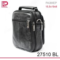 Сумочка через плечо ZNIXS вертикальная, маленькая, цв.: черный