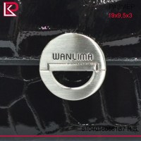 Купюрница Wanlima лаковая, кожа, цвет тёмно-вишнёвый, 19х9,5х3 см