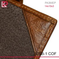 Портмоне + Паспорт + Автодок STEPPE WOLF лого: Eagle, цв: коричневый